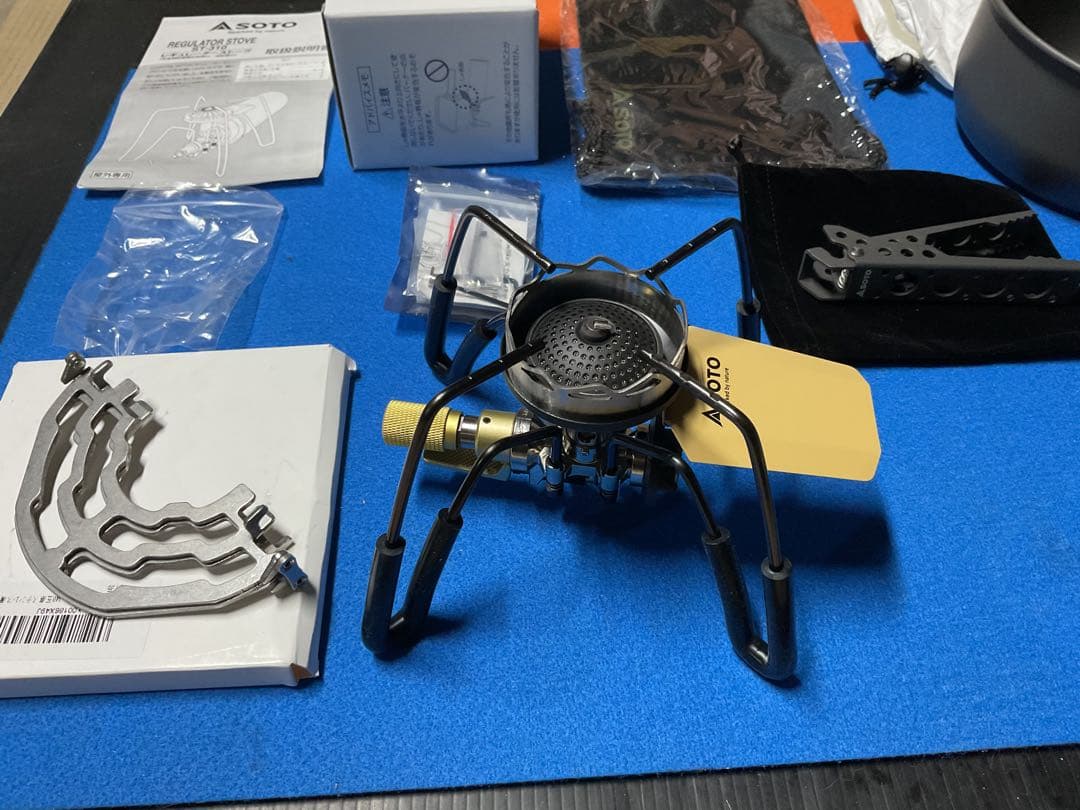 SOTOレギュレーターストーブST-310SBカスタム+1.8ℓクッカー新品