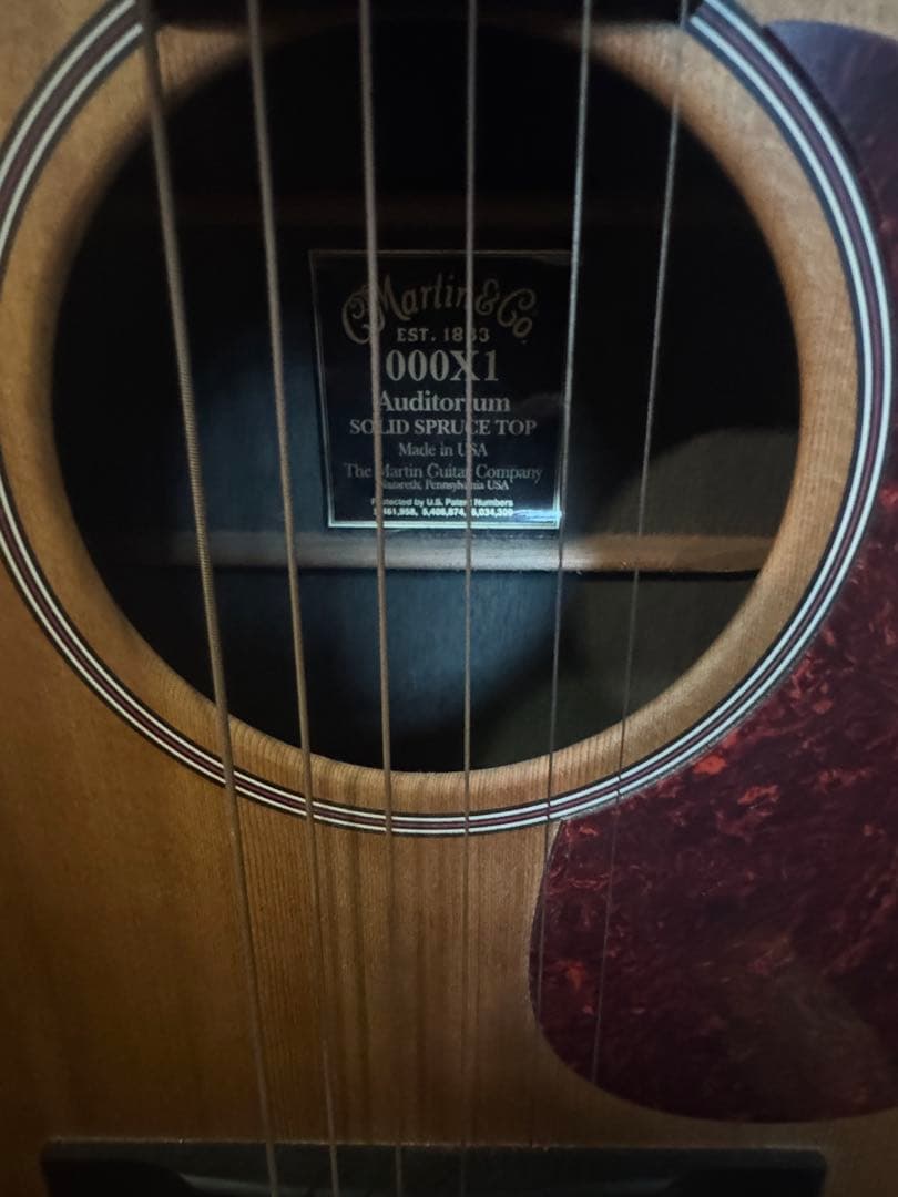 マーティン　martin アコースチックギター　000X1