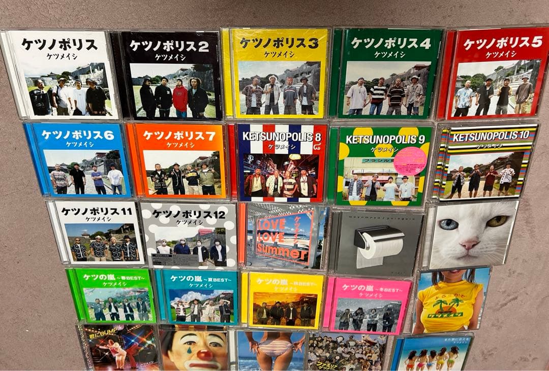 ケツノポリス1〜12 ケツの嵐春夏秋冬　各シングルまとめ売り
