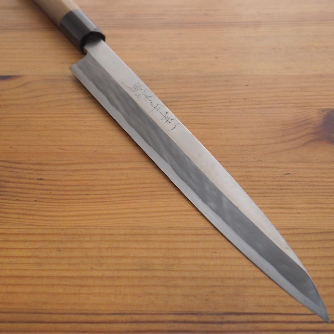 柳刃包丁　一竿子忠綱作　240mm