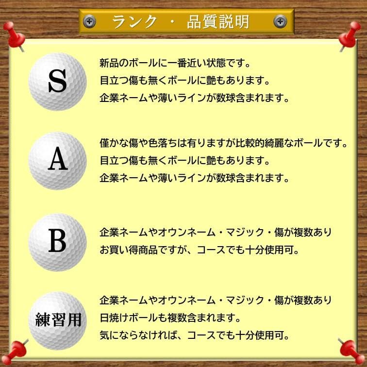 【S116】Titleist PRO V1X 黄 23年 ロストボール 24球