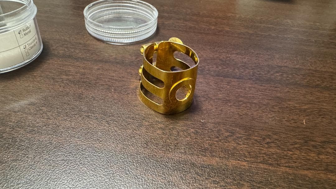 WoodStone アルトサックス用 リガチャー GP セルマーラバー