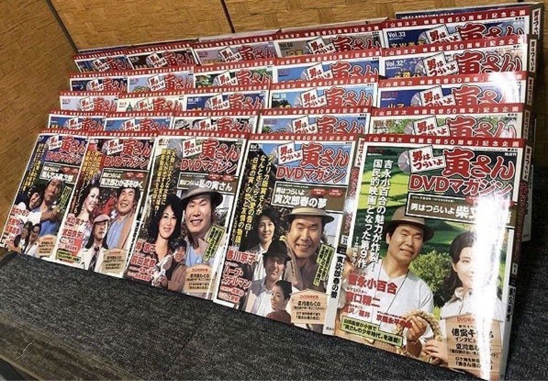 お買得　美品 男はつらいよ　ポスター付　DVDマガジン 全50巻セット