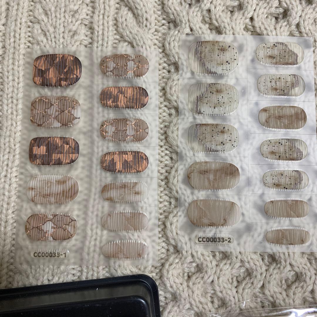 【CC00033】べっ甲 ニュアンス 韓国 choco vanilla②