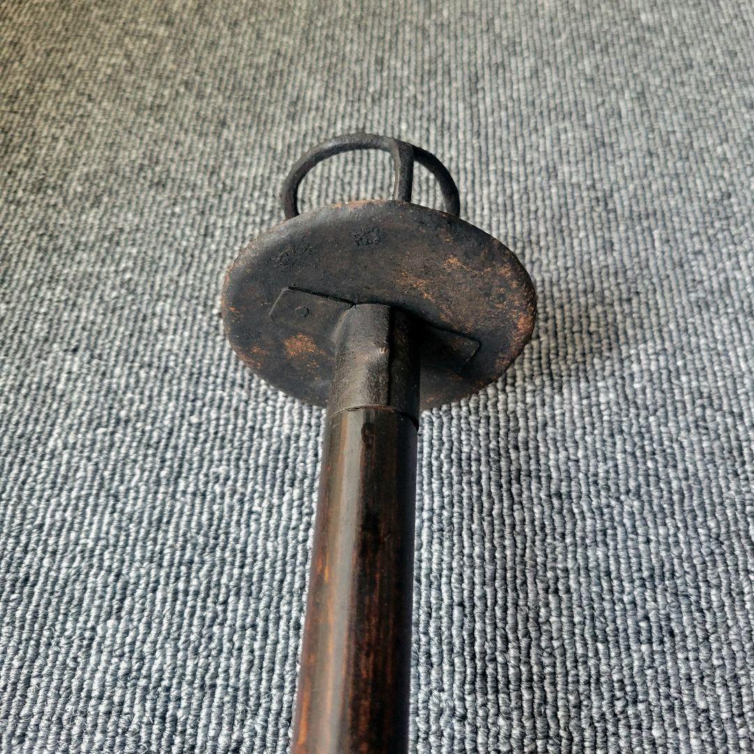 和骨董・木製燭台・アンティーク雑貨