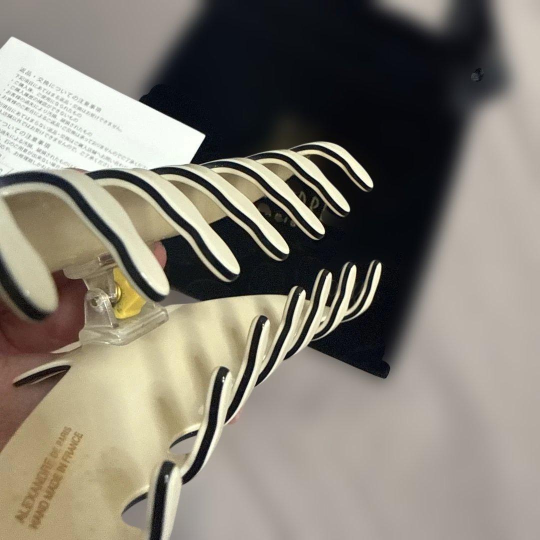 ALEXANDRE DE PARIS ヘアクリップ L アレクサンドル 保証書