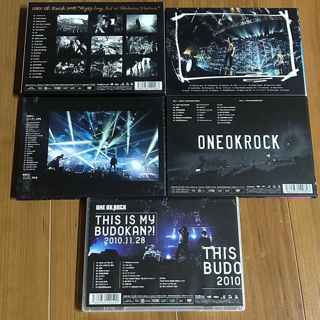 ワンオク　DVD 5枚セット