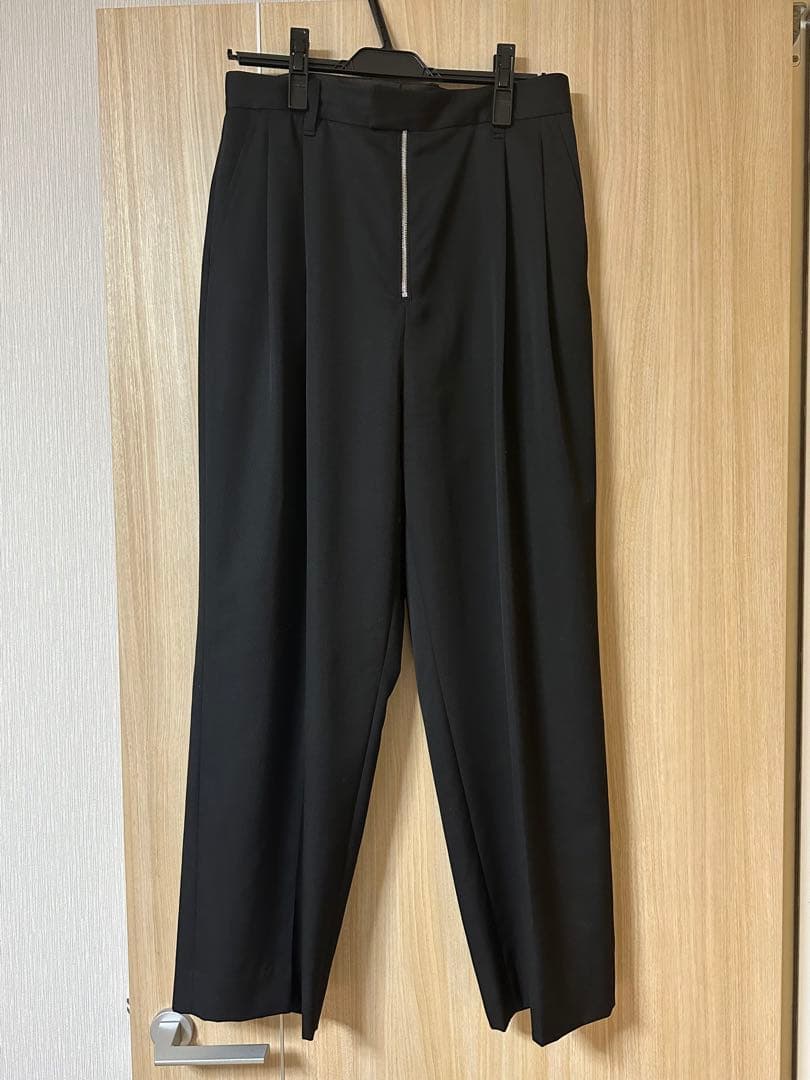 パンツ stein EX Wide Tapered Bare Zip Trousers