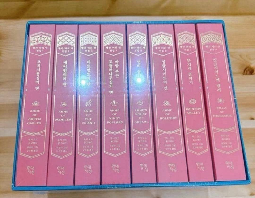 最初値下げ　韓国語小説　赤毛のアン全集　韓国語　빨간머리앤 전집 세트　특별판