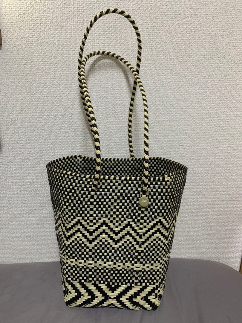 Letra レトラ　メルカドバッグ　バケット　WOVEN ロングハンドル