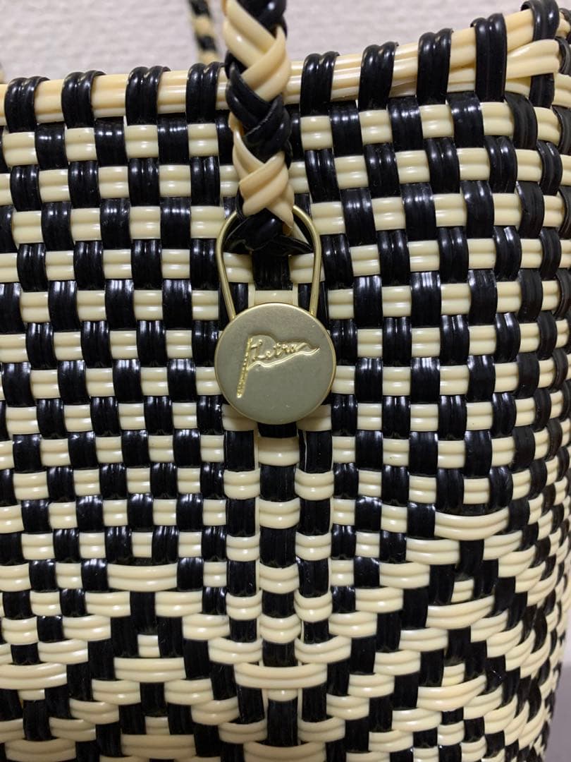 Letra レトラ　メルカドバッグ　バケット　WOVEN ロングハンドル