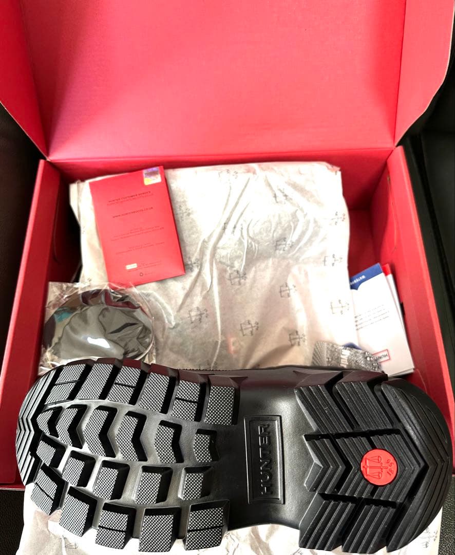 超人気 HUNTER スノーブーツ ショート (24cm) 新品防水防寒