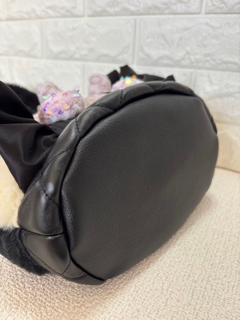 f*0様 コヤンイサムチョン　ハンドメイド　丸底巾着バッグ　クラウディちゃん