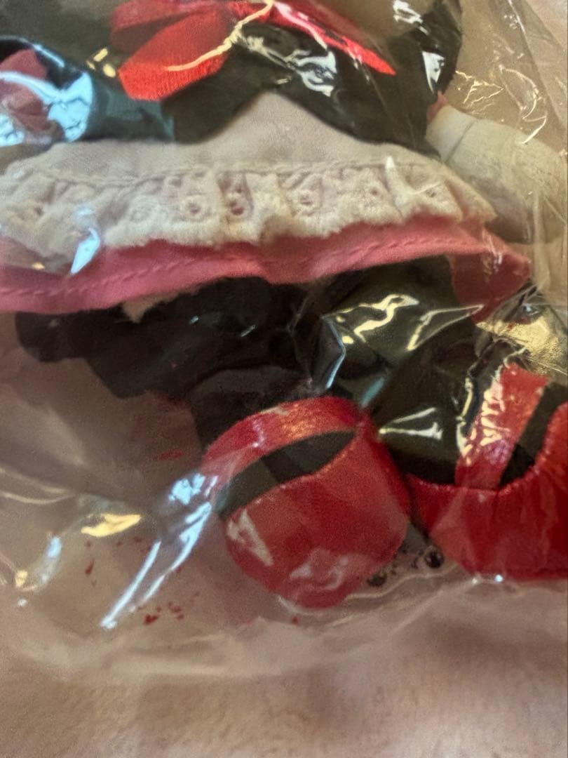 u*）様 おねがいマイメロディ クロミ×メイドカフェ　ぬいぐるみ　2006年　ぴ