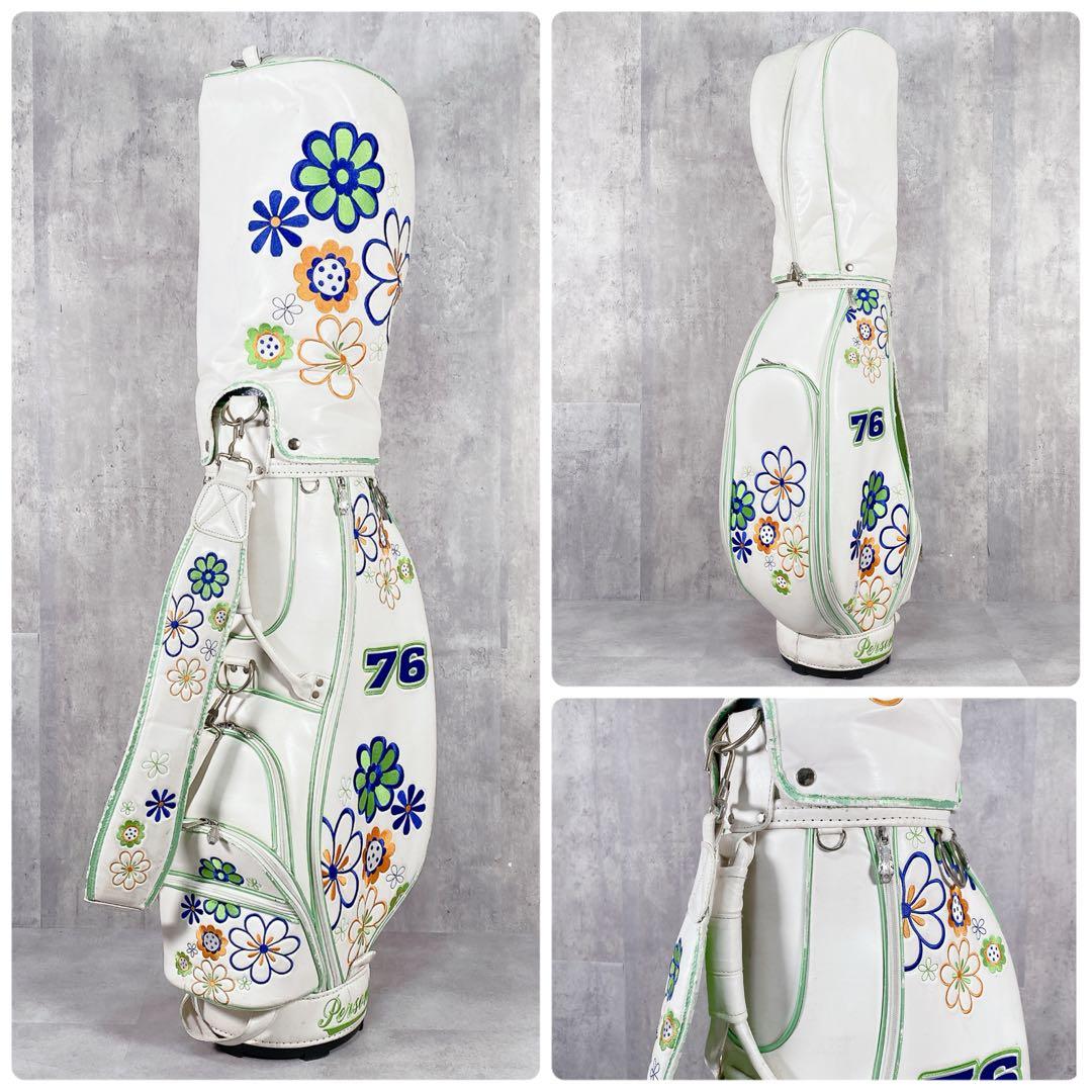 T130 ヤマハ 他 ゴルフクラブ レディース セット 白 かわいい 花