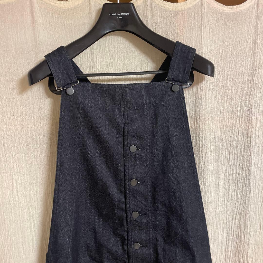 再値下げ/NEMETH ダークデニム オーバーオール S