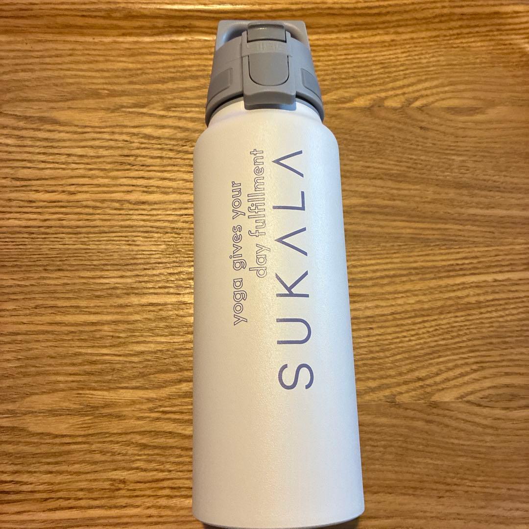 SUKALA オマケ付ワイドマウスボトル水素ボトルホワイト白ラバLAVA