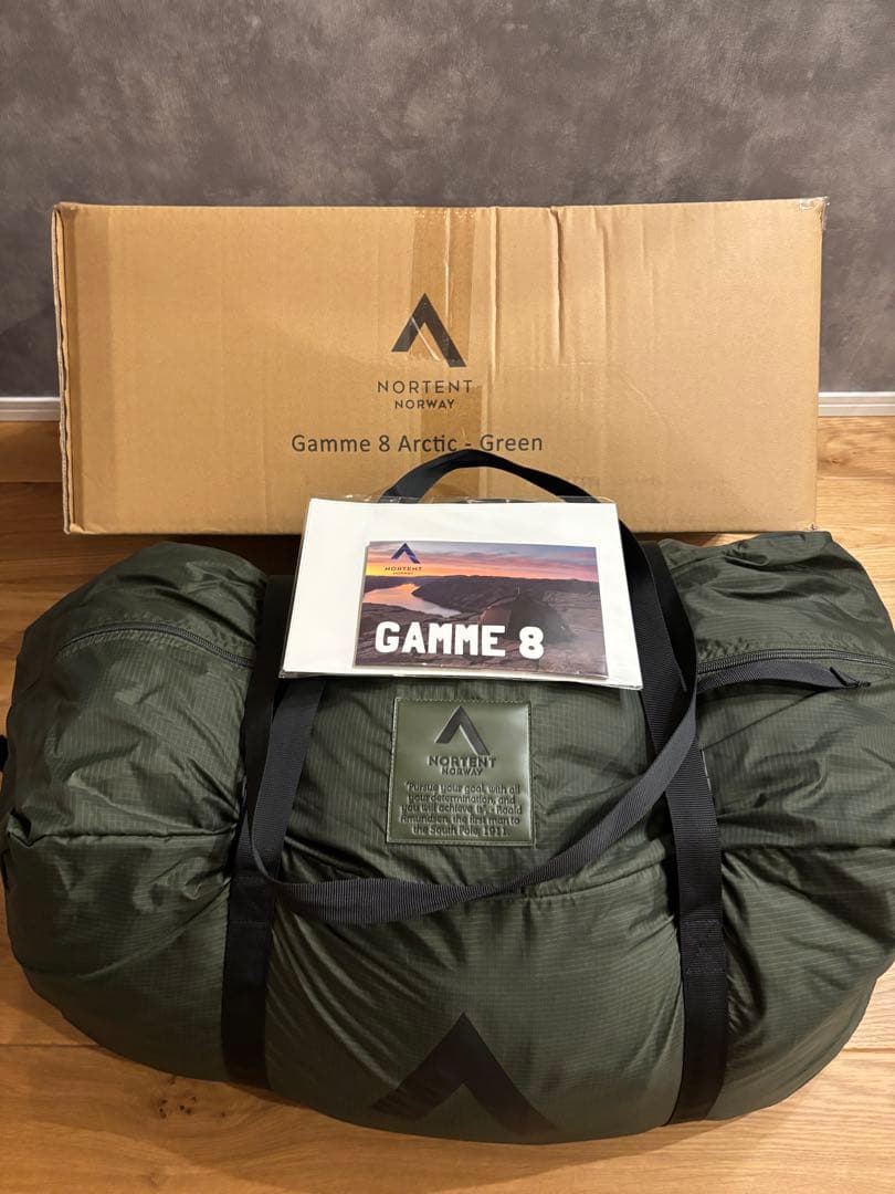 NORTENT ノルテント ギャム8 アーミーグリーン gamme8