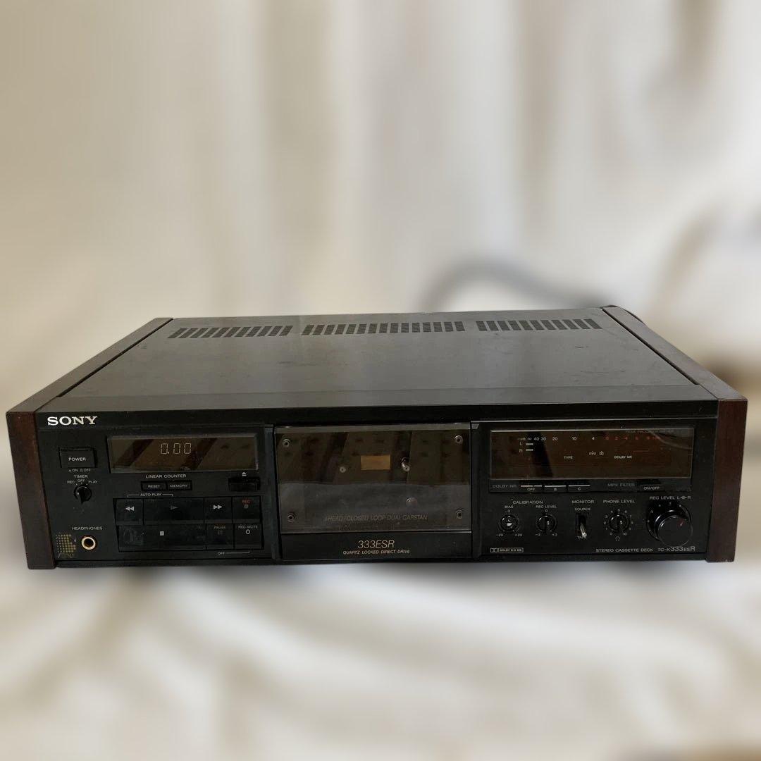 SONY tc-k333ESR 3ヘッドカセットデッキ　ジャンク
