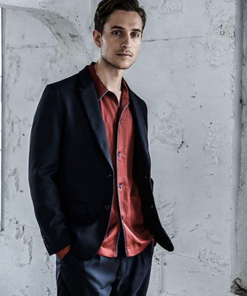 美品　MR.OLIVE セットアップ　ピークドラペルジャケット　パンツ　ブラック