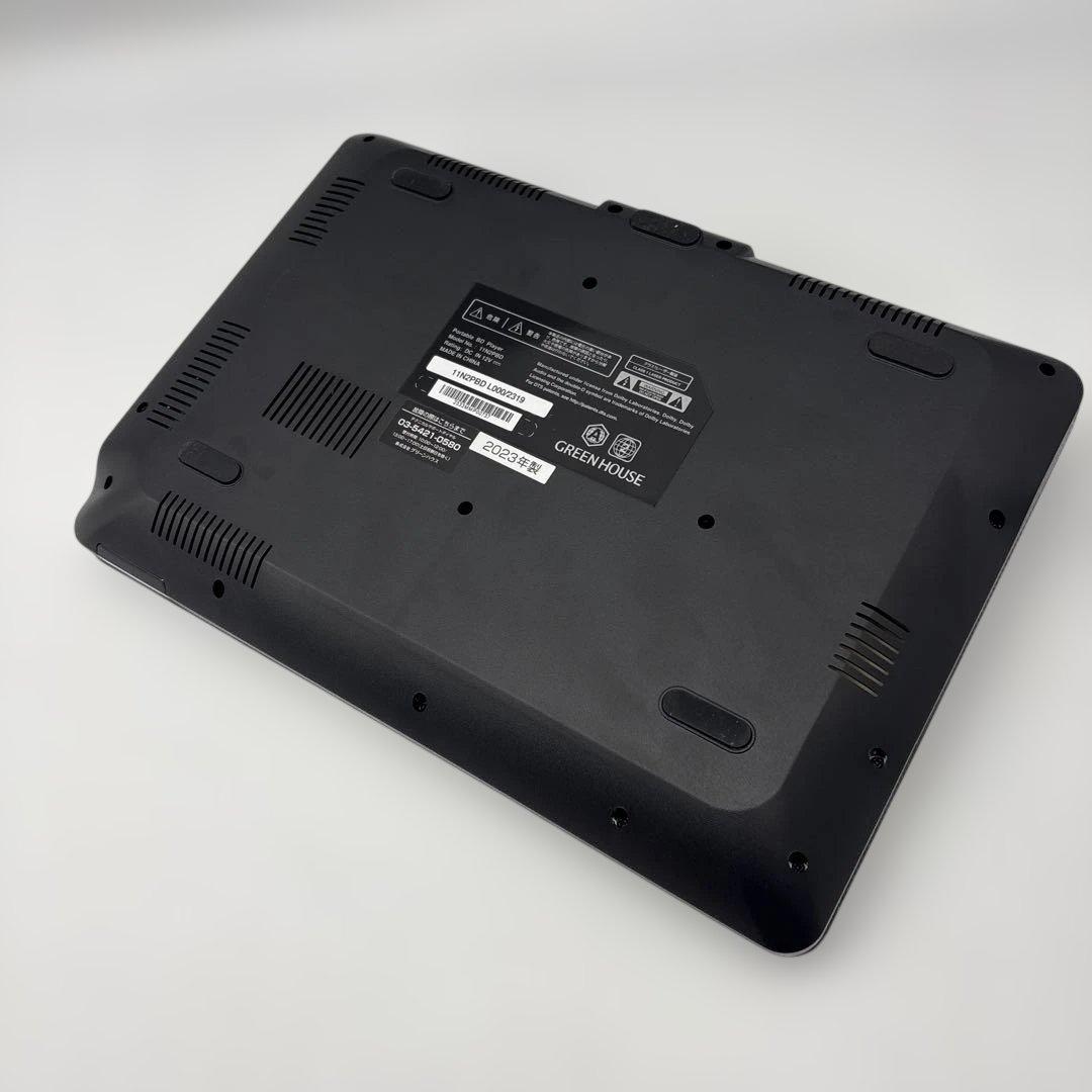 グリーンハウス ブルーレイディスクプレーヤー ブラック GH-PBD11B-BK