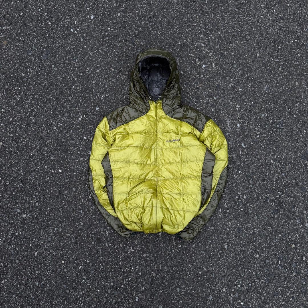 【ほぼ未使用✨】超軽量❗️montbell アルパインダウンパーカ グリーン　L