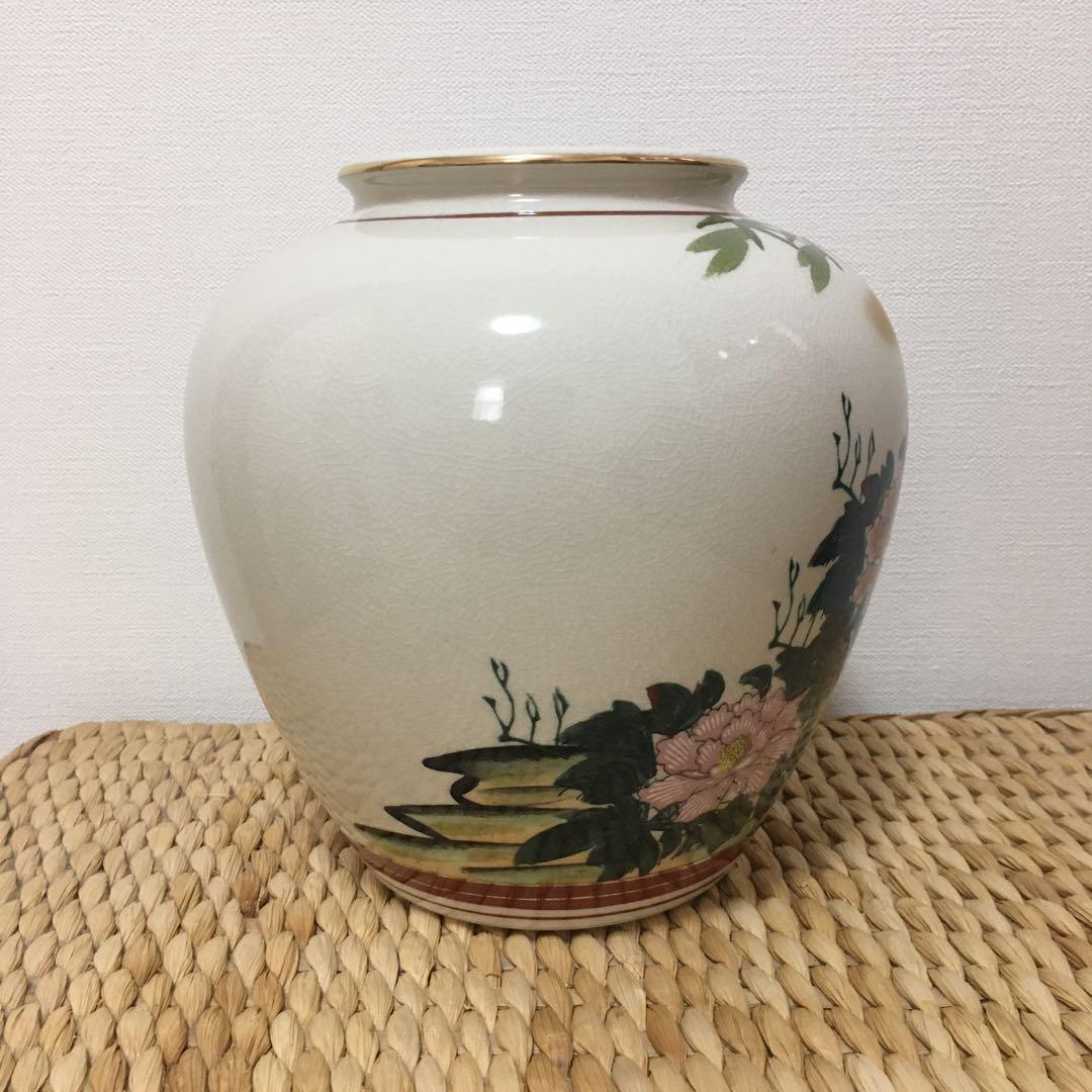 九谷焼　上絵壺