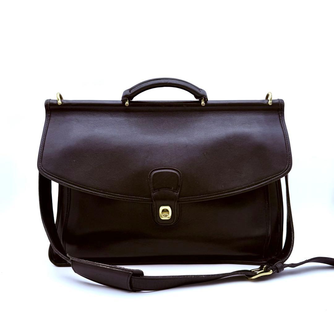 バッグ Vintage Coach 5266 Beekman Bag Black