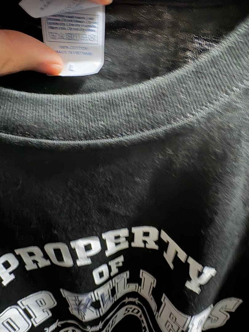 ミュージシャン ralph pop killers T black bandana crew T