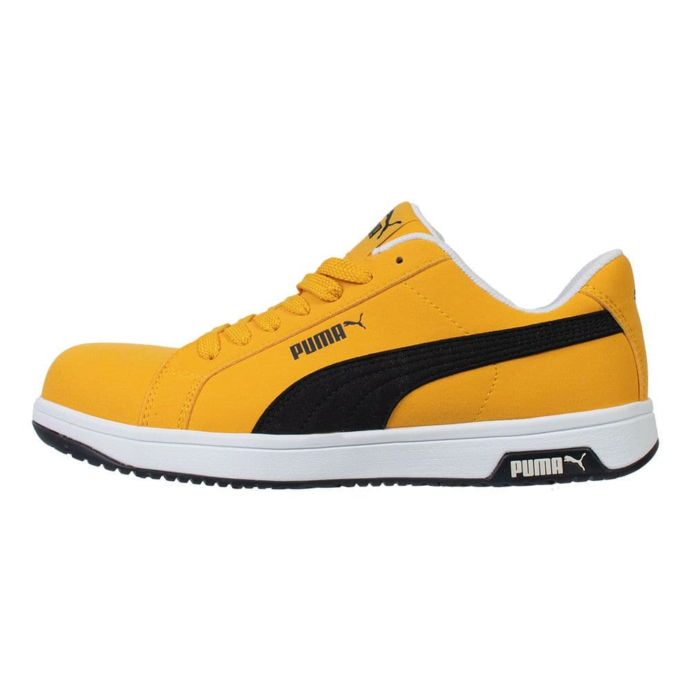 プーマ安全靴#64.200 27.0cmアイコニックイエローロー