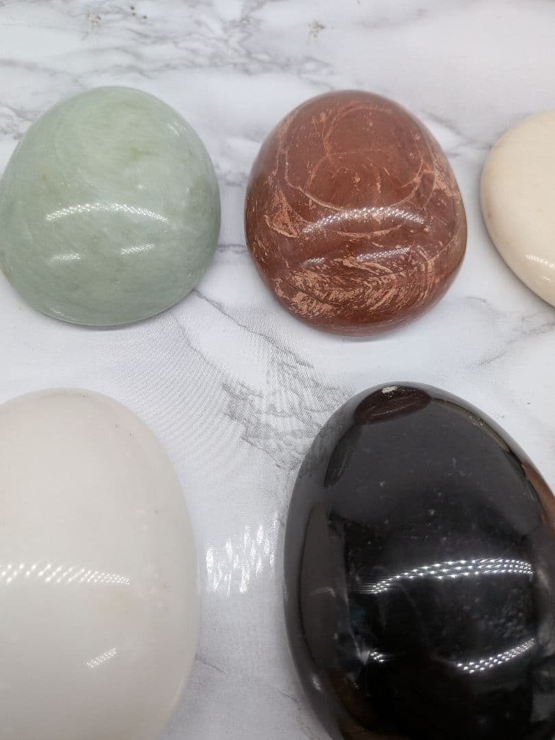 リラクゼーショングッズ天然 石のセット　ホットストーン　高級セット　エステ