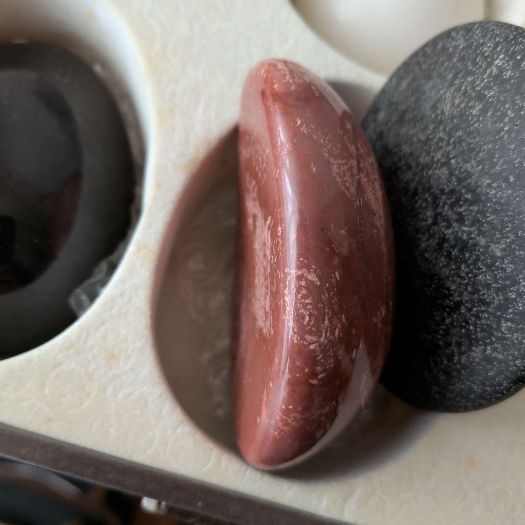 リラクゼーショングッズ天然 石のセット　ホットストーン　高級セット　エステ