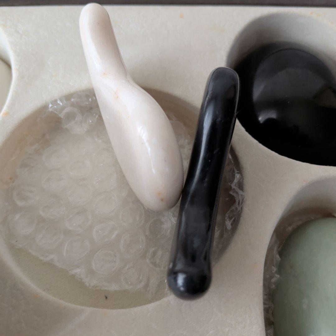 リラクゼーショングッズ天然 石のセット　ホットストーン　高級セット　エステ