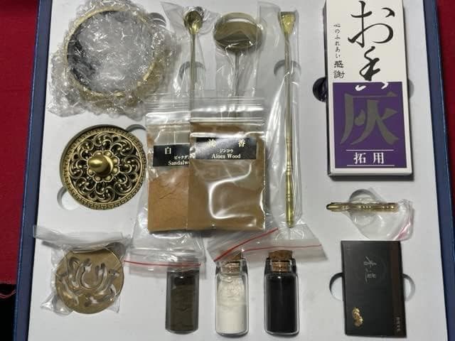 真鍮お香作りキット DIY お香型 真鍮お香ツールセット ホームヨガ 瞑想用