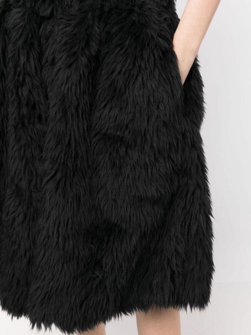 COMME des GARCONS コムデギャルソン ワイドハーフパンツ ファー