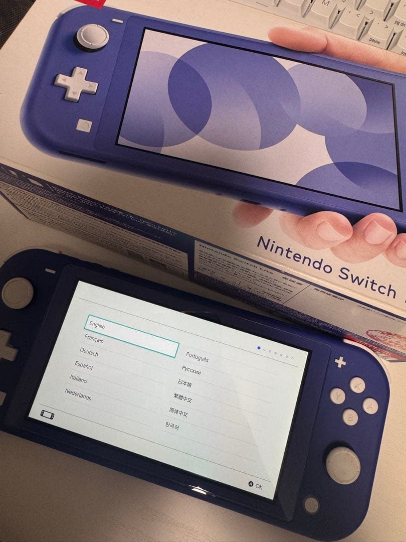 Nintendo Switch Lite ブルー 本体　値下げ中