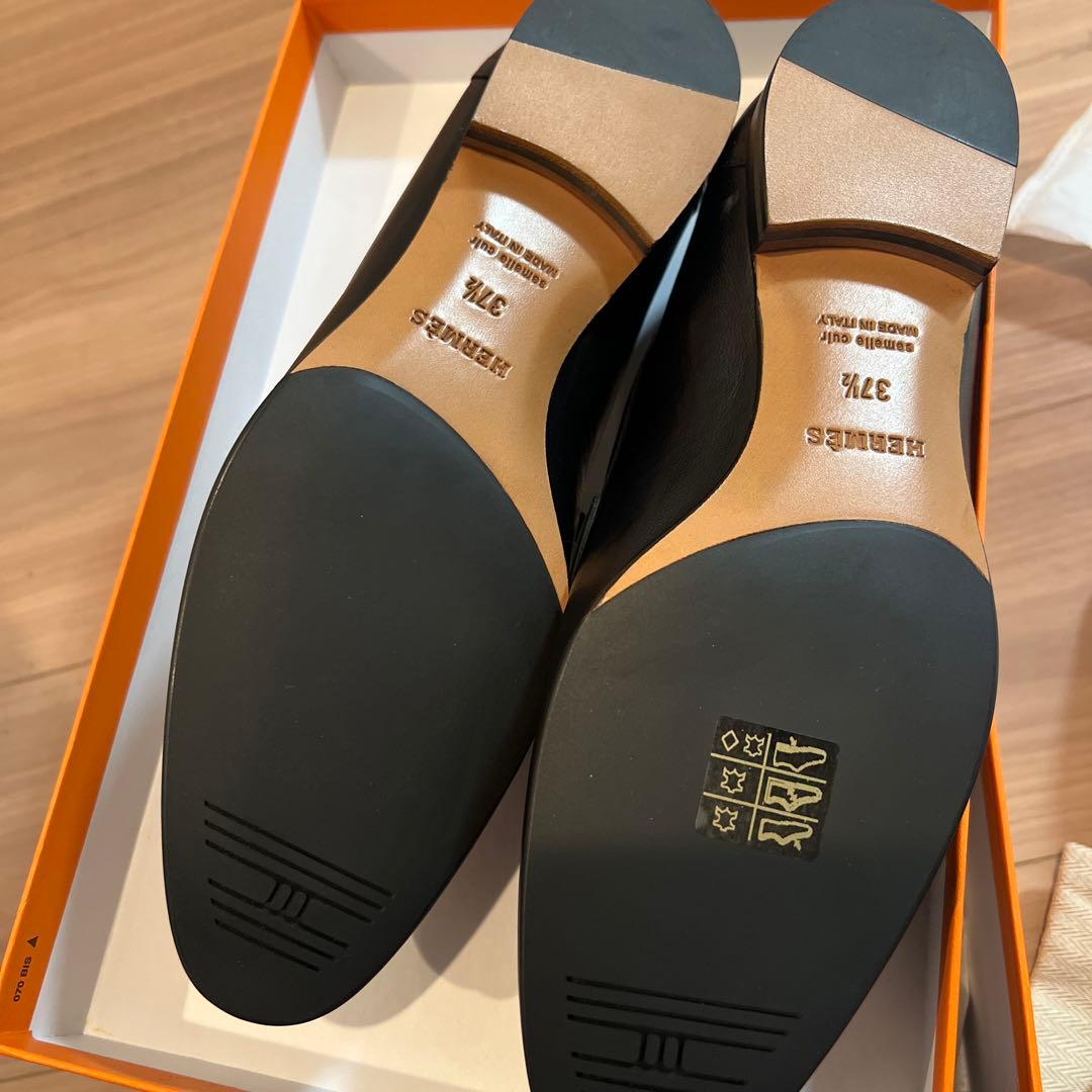 HERMES エルメス ローファー 箱 保存袋つき