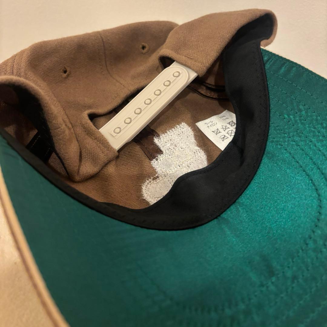 TheThreeRobbers BB CAP WOOL brownお値段交渉OK