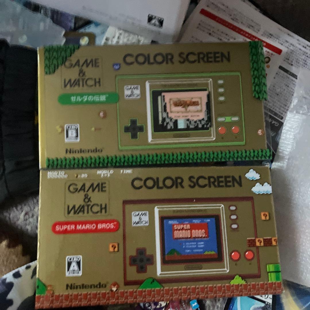 ゲーム&ウォッチ スーパーマリオ BROS ゼルダの伝説