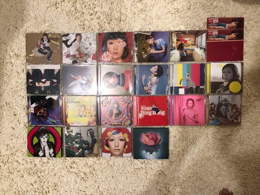 木村カエラ　初期〜中期　CD/DVD/BDセット　初回限定盤　新品未開封あり