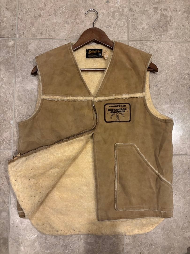 ※最終値下※ 70s〜80s GOOD YEARヴィンテージ ムートンボアベスト