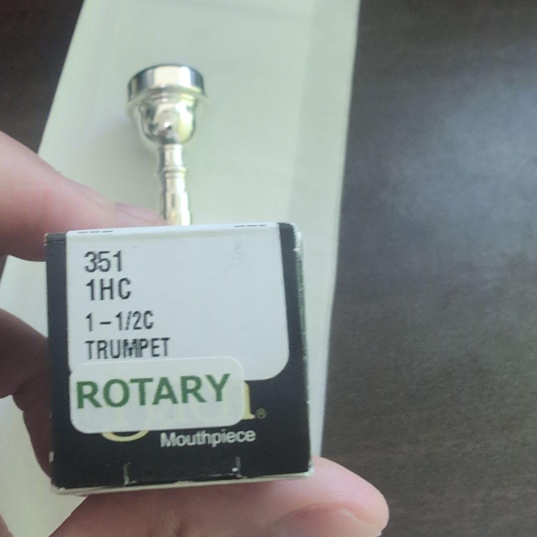 Bach 1 1/2C R トランペットマウスピース　ロータリー用