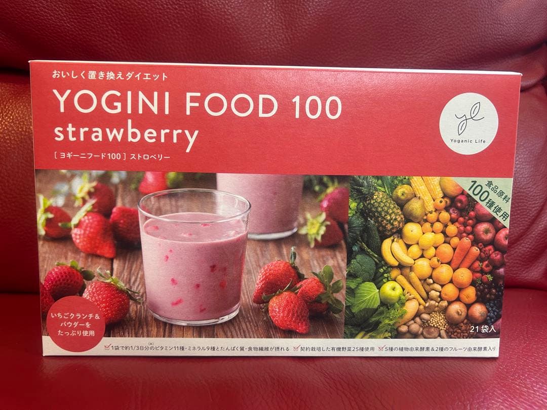 たき　19袋YOGINI FOOD 100 strawberyいちご