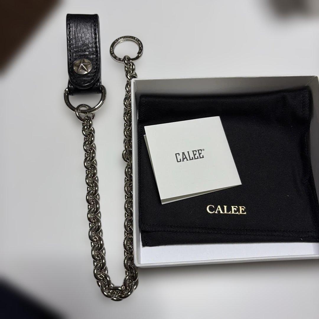 まもなく掲載終了CALEE SILVER STAR WALLET CHAIN