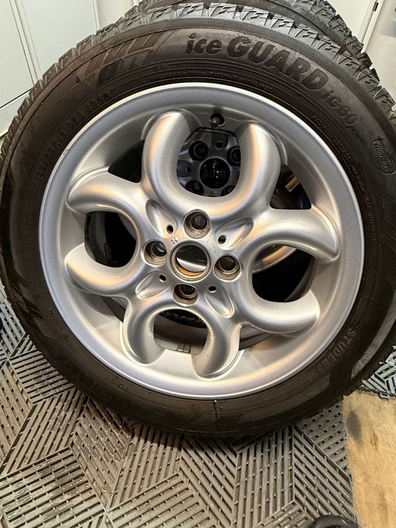 千葉MINI 純正ホイール　スタッドレス　セット　ミニクーパー　r56