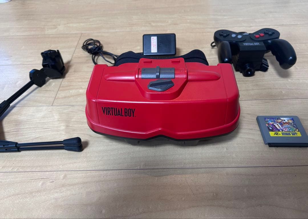 Nintendoバーチャルボーイ（本体・付属品完品・ソフト付）【動作確認済み】