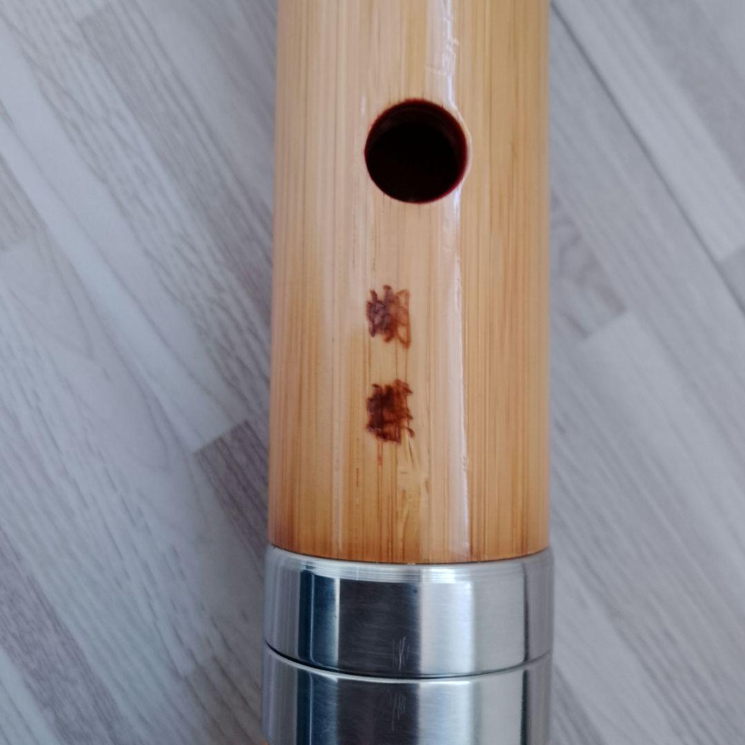 尺八 蝴蝶　合竹　一尺六寸　都山流