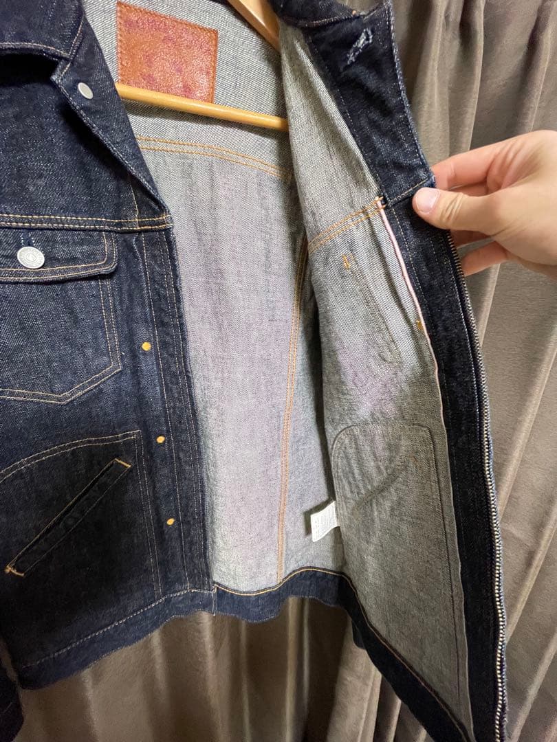 MOMOTARO JEANS デニムジャケット 40 インディゴ出陣 美品