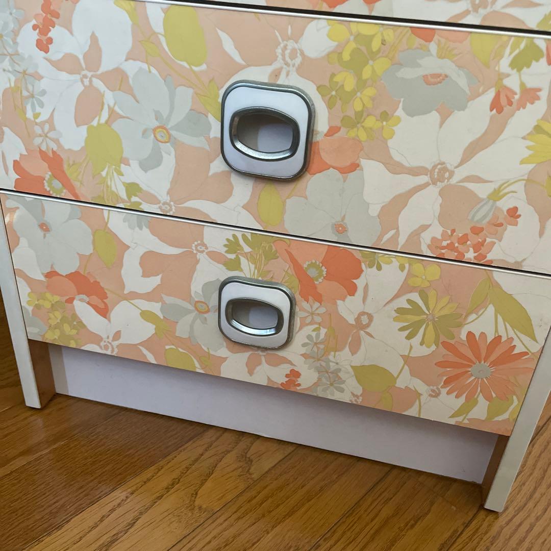 【レトロポップ】5段チェスト