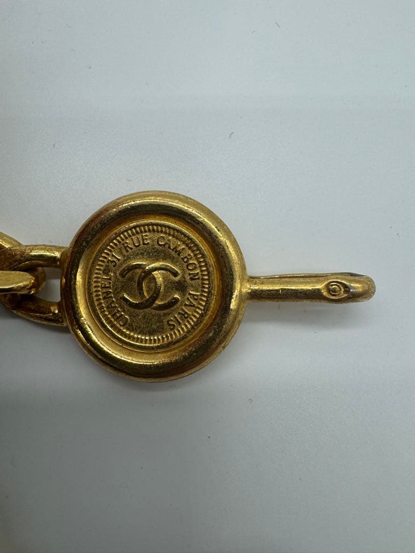 【たまや】CHANEL シャネル ヴィンテージ チェーンベルト
